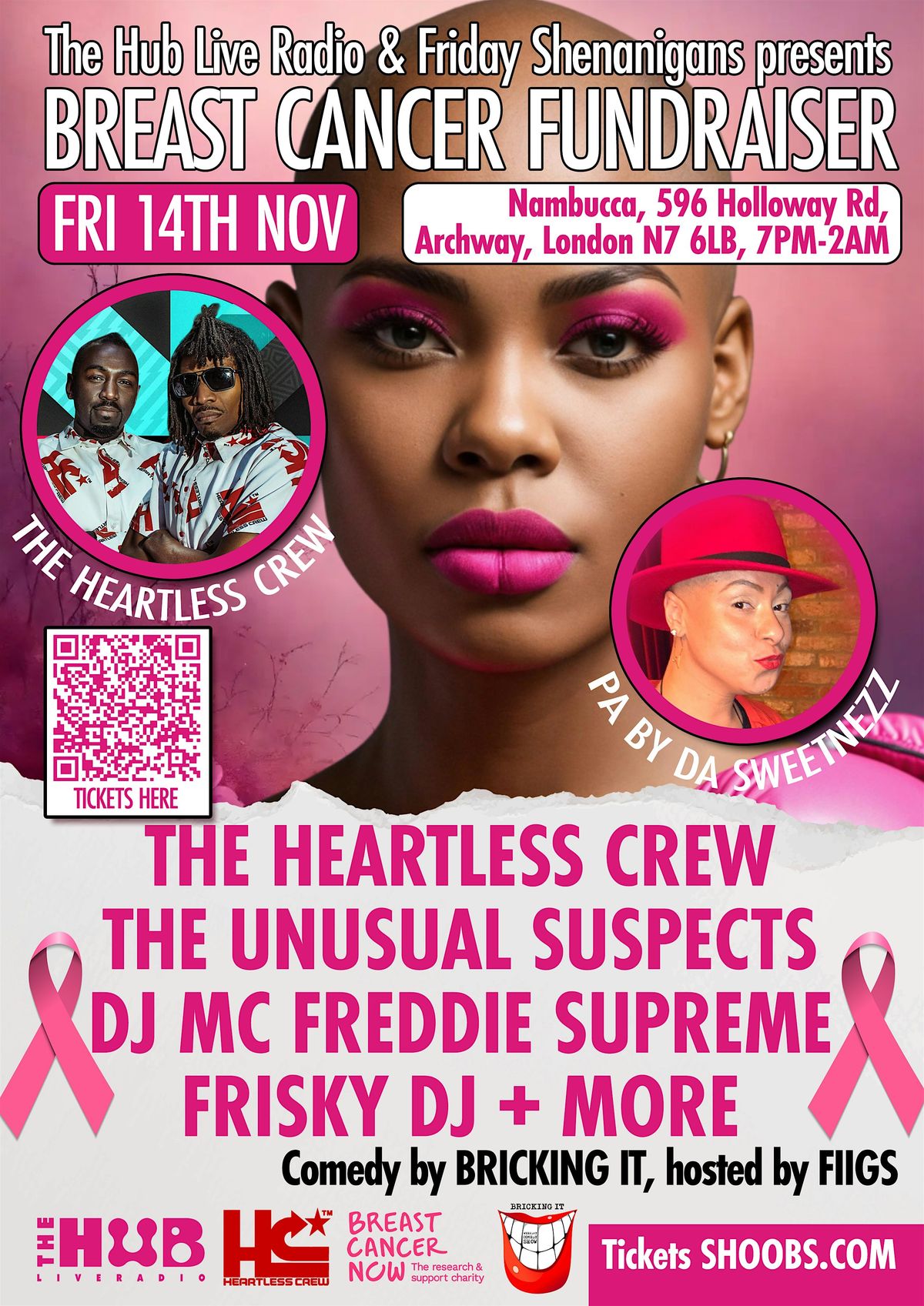 Friday Shenanigans Special Breast Cancer Fundraiser Edition