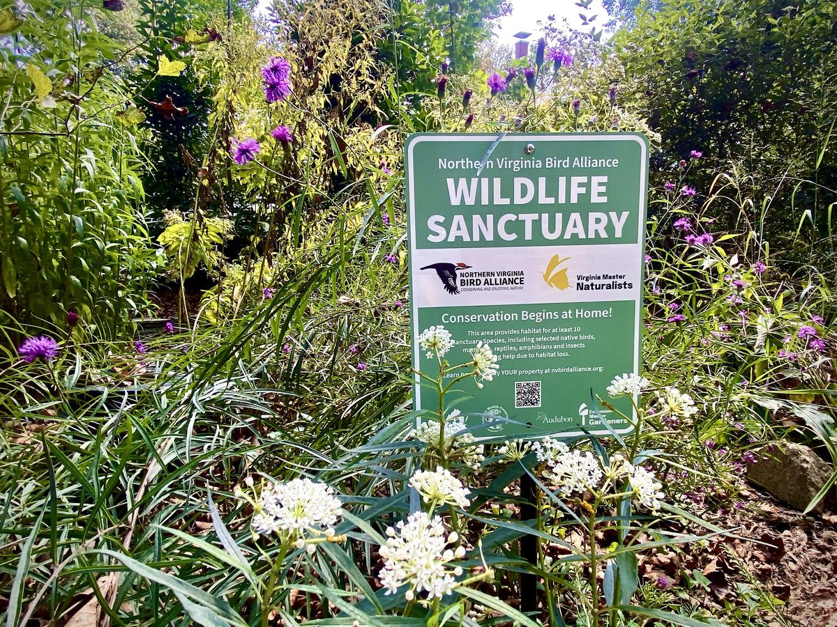 Wildlife Sanctuary Presentation hosted by the Native Plant Circle