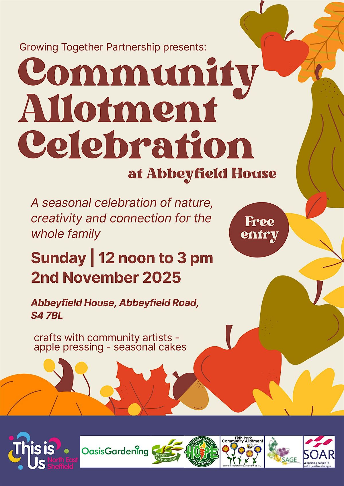 Community Allotment Celebration at Abbeyfield House