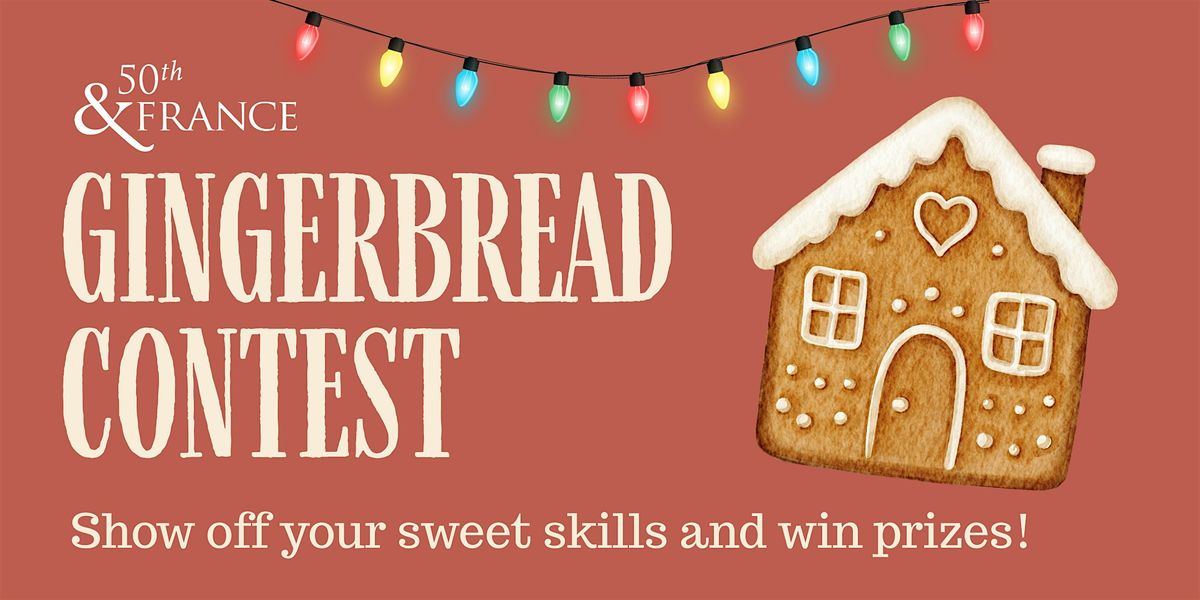 50th & France Gingerbread Contest at 3924 W 50th St, Minneapolis on 6th ...
