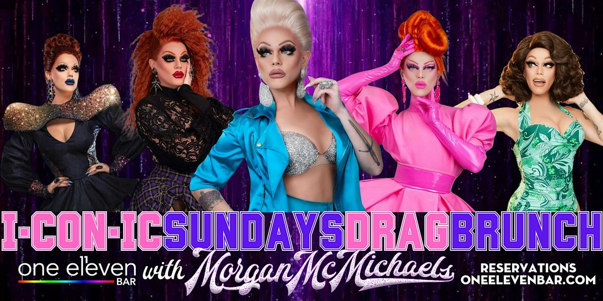 I\u00b7CON\u00b7IC SUNDAYS Drag Brunch - Aug 24th