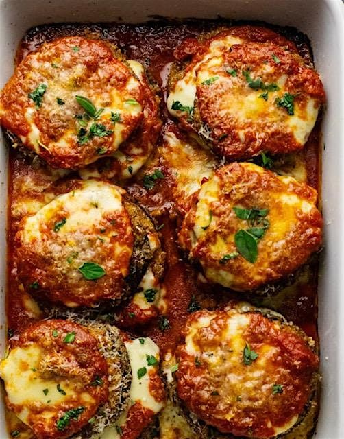 Eggplant Parmesan and Marinara Sauce