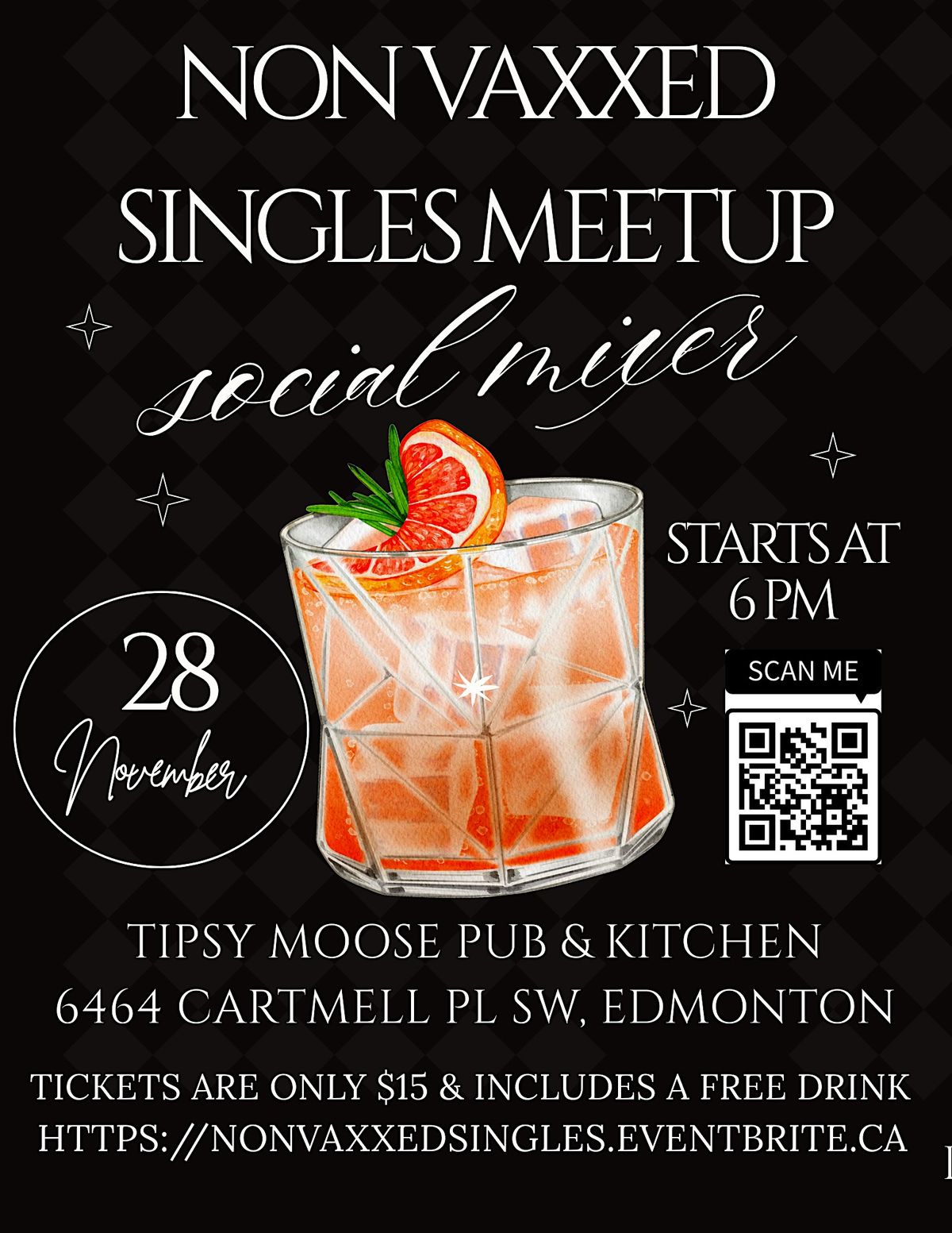 Non Vaxxed Singles Meetup Social Mixer