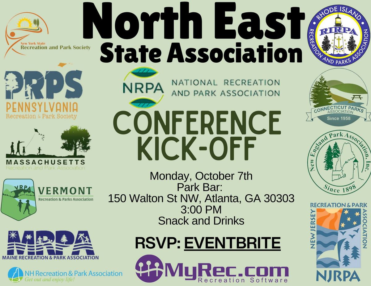 NorthEast State Associations 2024 NRPA Conference KickOff with MyRec