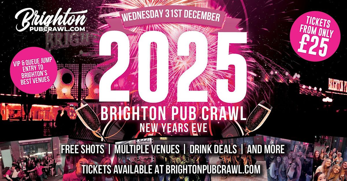 NEW YEAR\u2019S EVE PUB CRAWL BRIGHTON