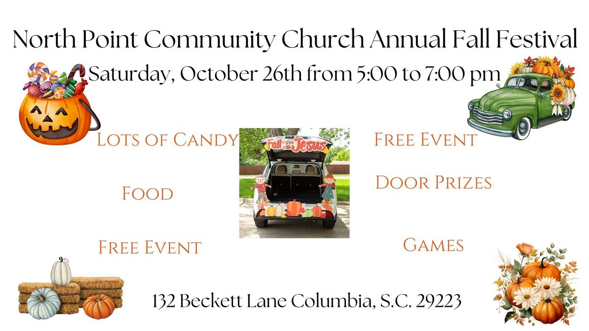 Fall Festival 2024 132 Beckett Lane, Columbia, SC, United States