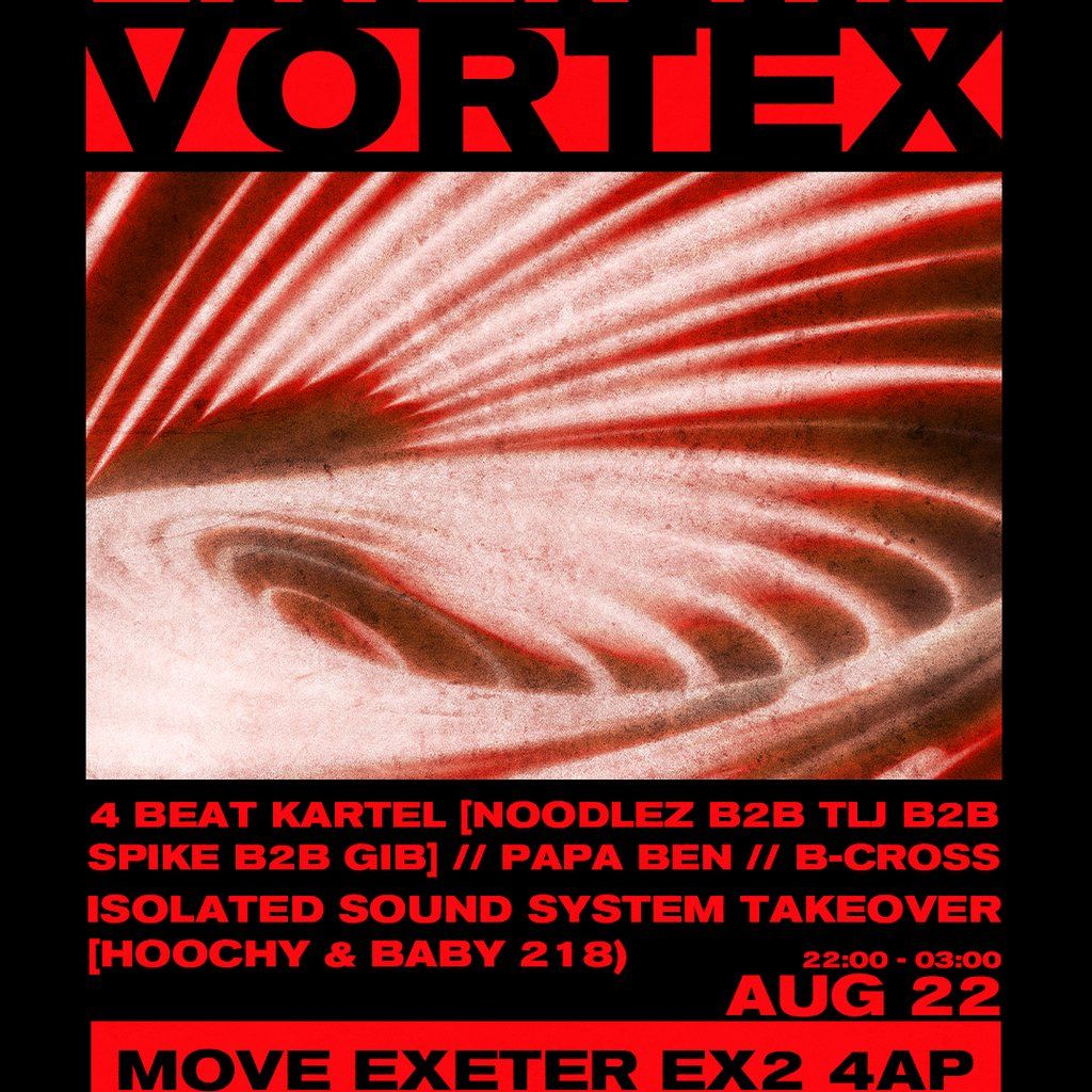 Enter The Vortex - Rave Party - Move Exeter 22.08.25