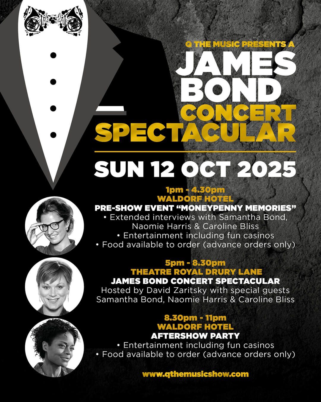 Q The Music Show: The James Bond Concert Spectacular at Vaillant Live