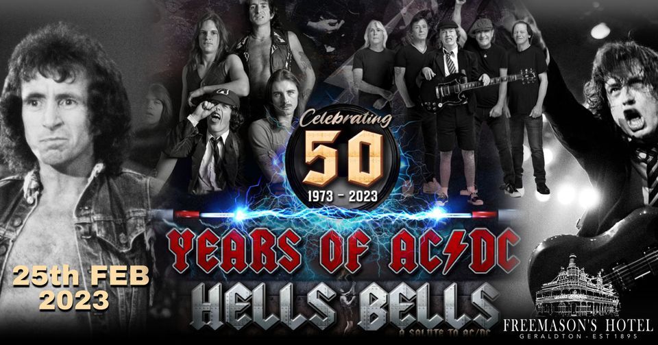 AC/DC ~ Hells Bells @ the Freemasons Hotel | The Freemasons Hotel ...