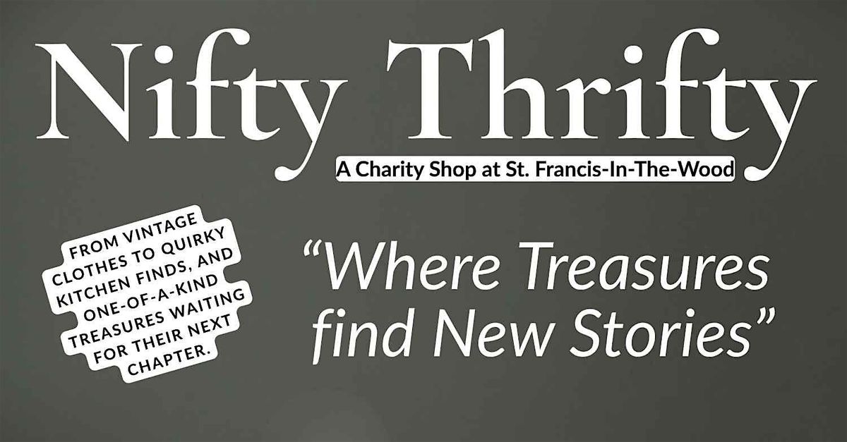 Charity Shopping - where Treasures find new Chapters