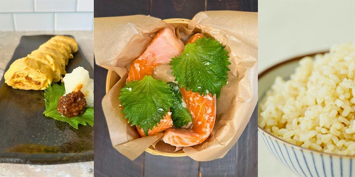 Traditional Japanese Breakfast with Koji Seasonings and Homemade Dashi
