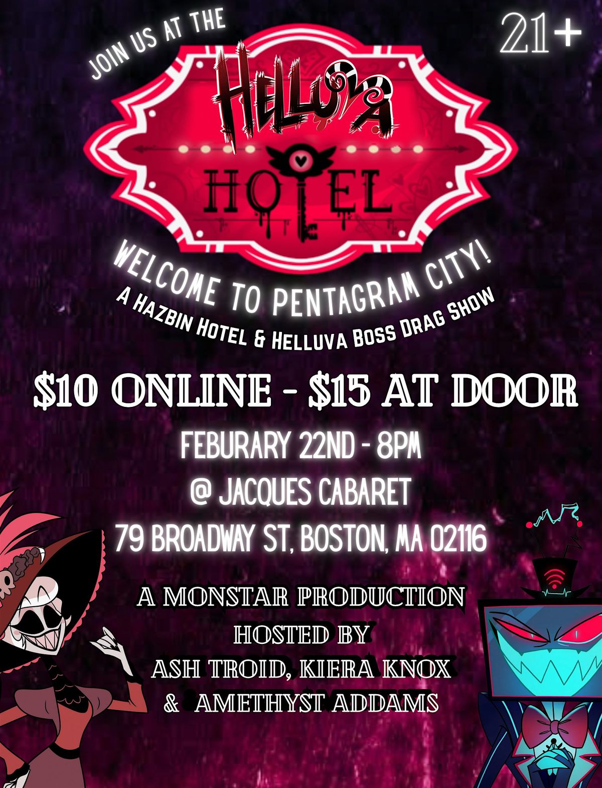 Helluva Hotel: Welcome to Pentagram City! Hellaverse Drag Show