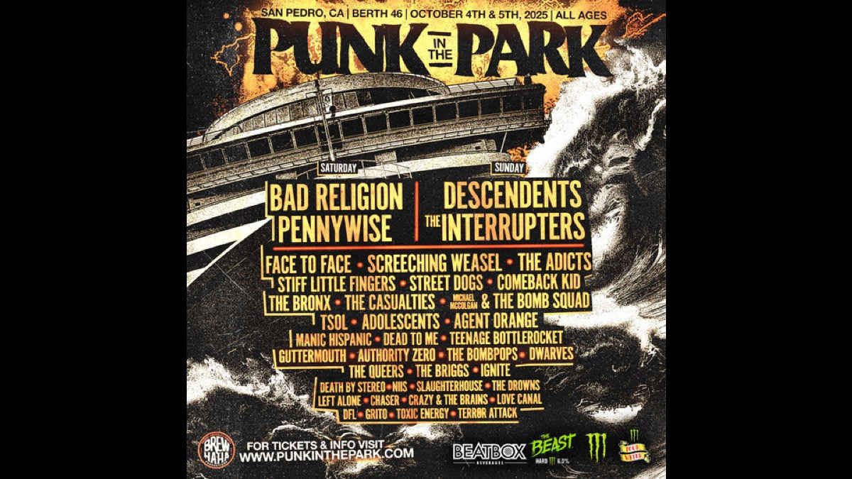 Punk In The Park: Bad Religion Pennywise Descendents & The Interrupters - 2 Day Pass