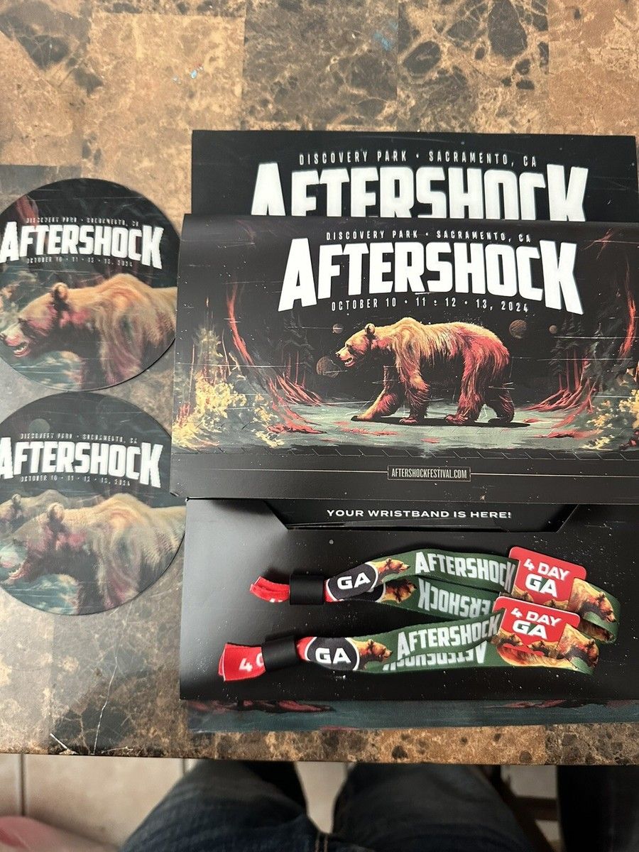 2025 Aftershock Festival - 4 Day Pass at Discovery Park