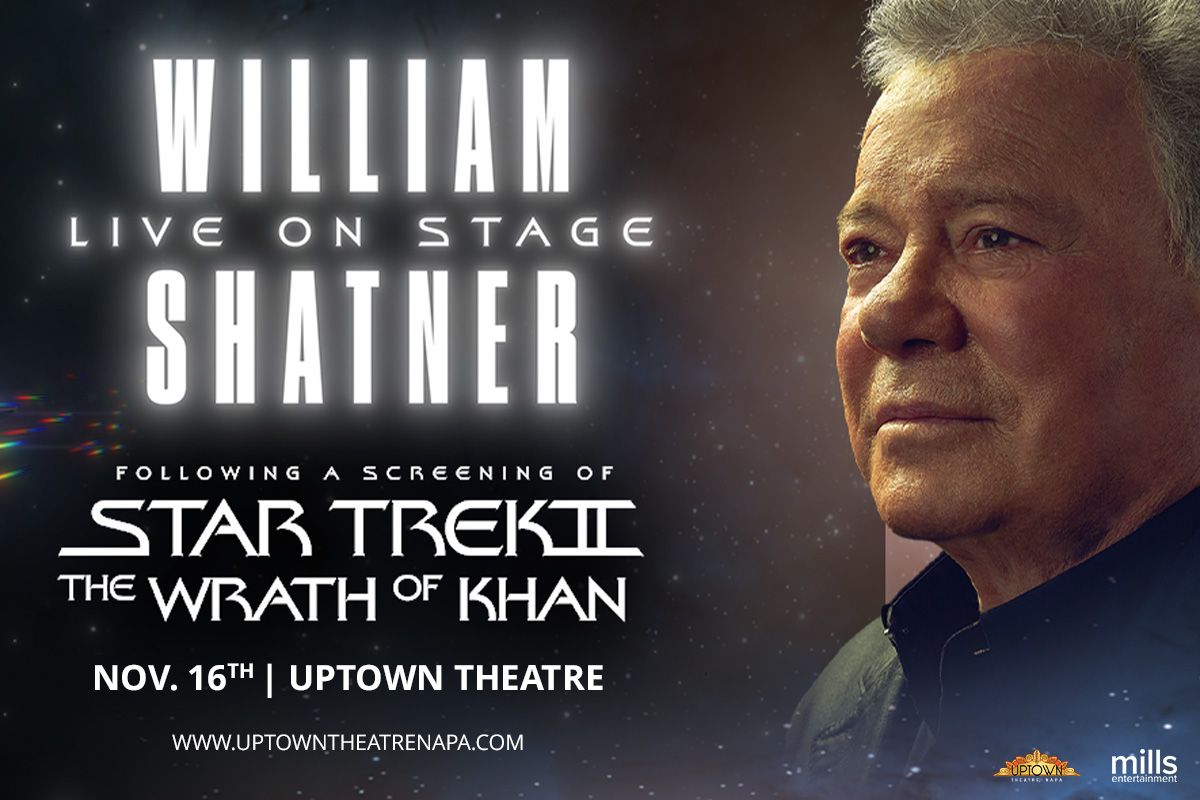 William Shatner Live On Stage with Star Trek II: The Wrath of Khan at Fox Theatre Tucson