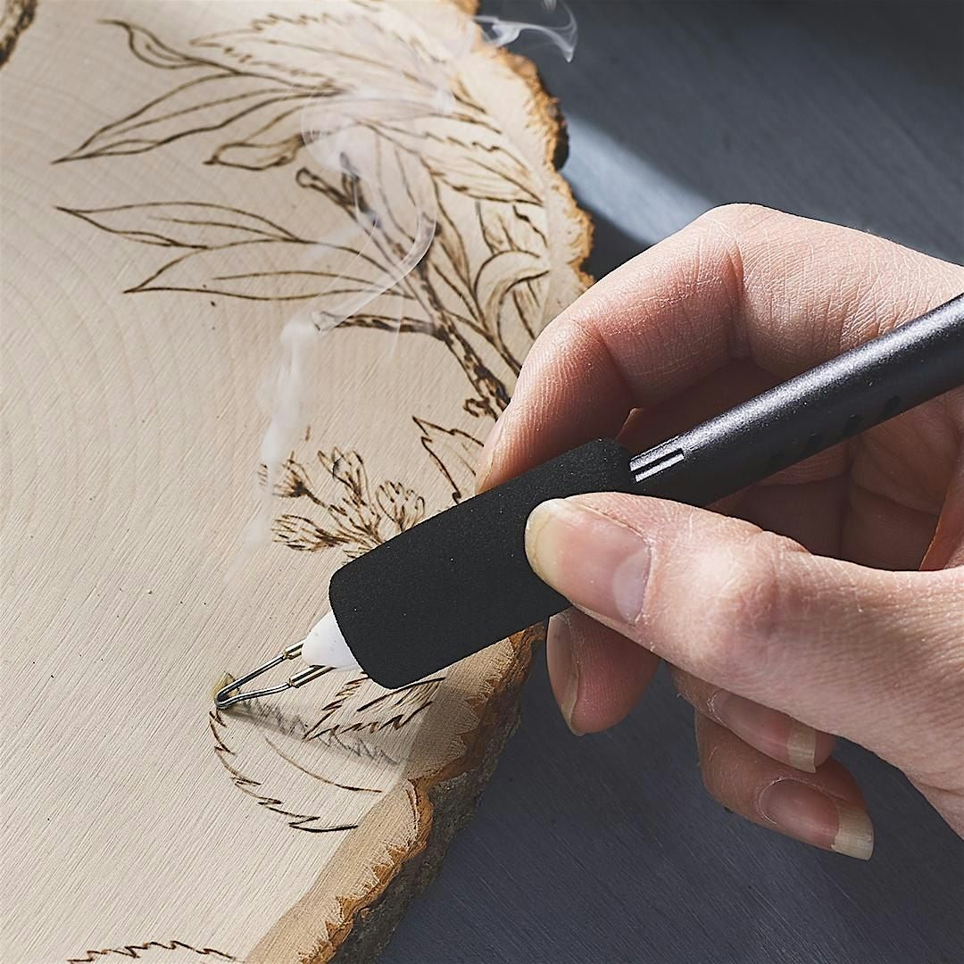 Lee Valley Tools Vancouver Store - Pyrography Key Rack Workshop