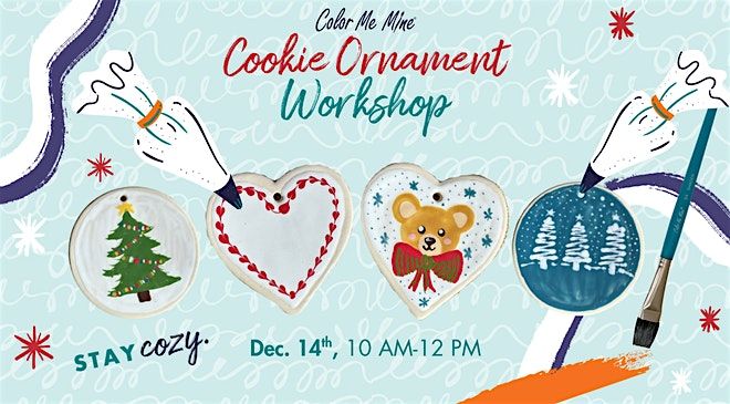 Cookie Ornament Painting Workshop in NYC