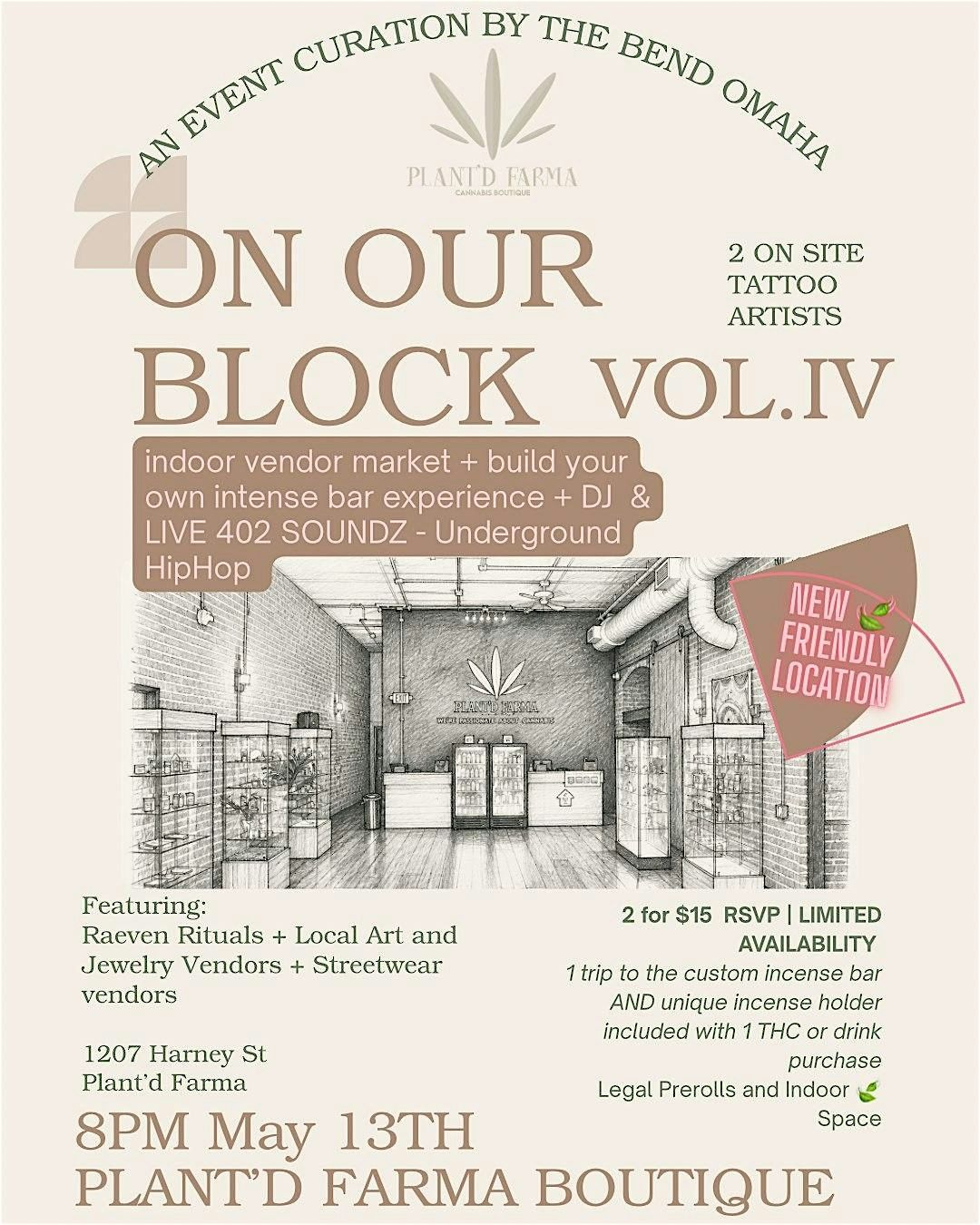 ON OUR BLOCK VOL. IV \u2014 Indoor Market, DIY  Craft  + Vibes