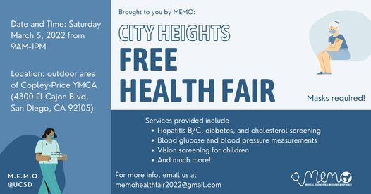 M.E.M.O. City Heights Health Fair