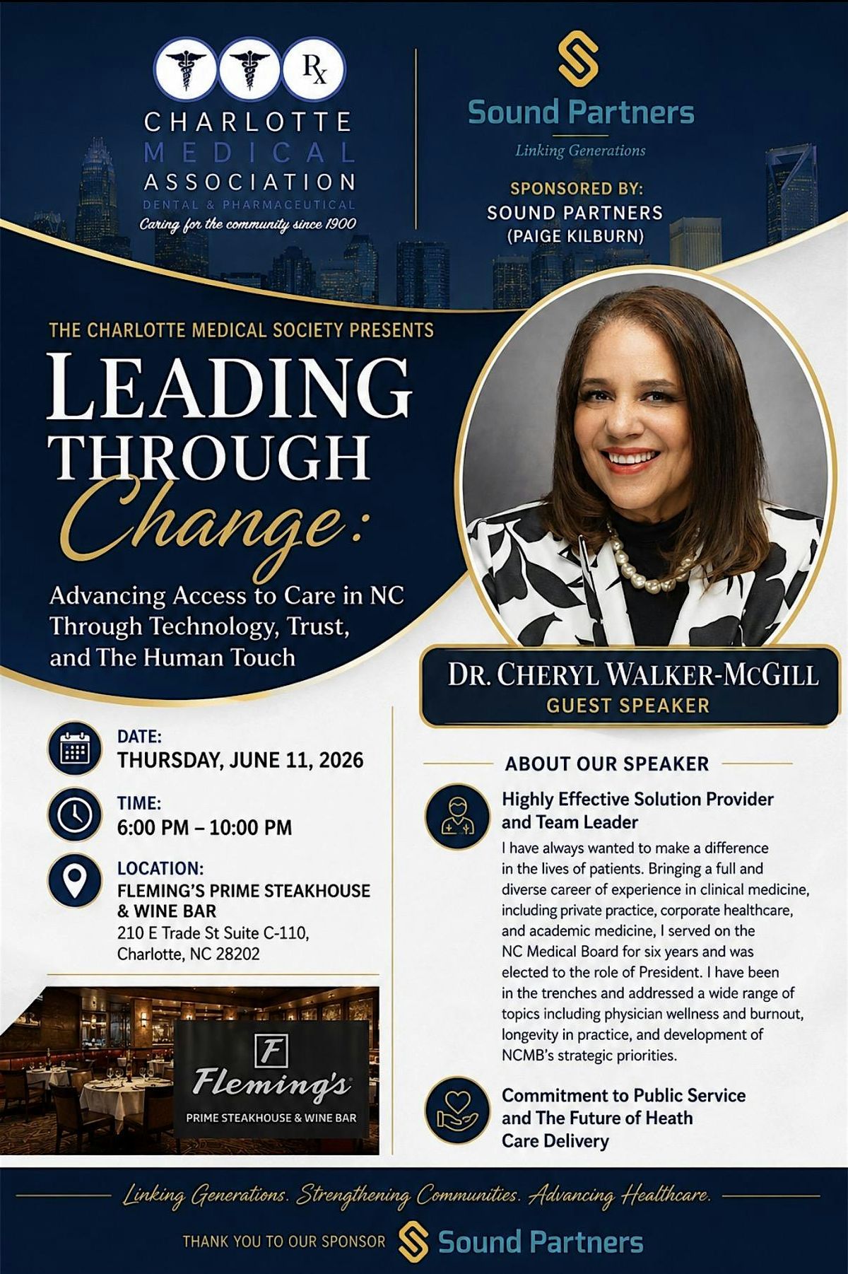 LEADING THROUGH CHANGE IN HEALTH CARE