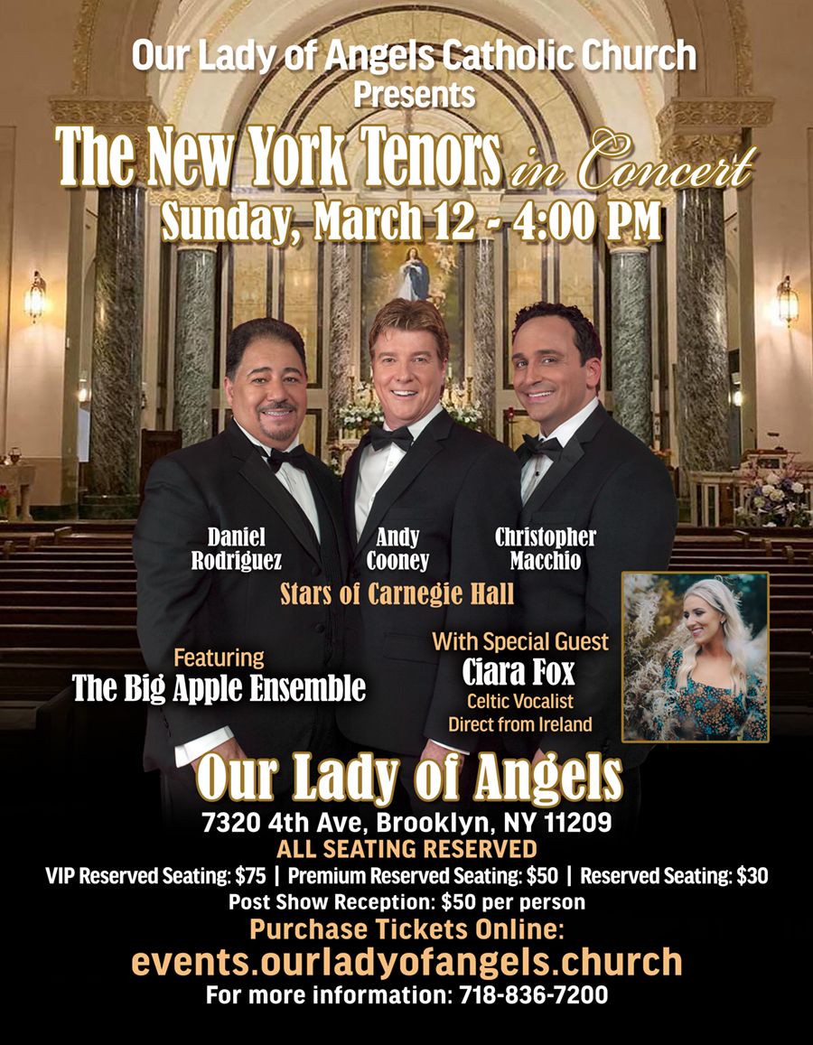 The New York Tenors at Patchogue Theater