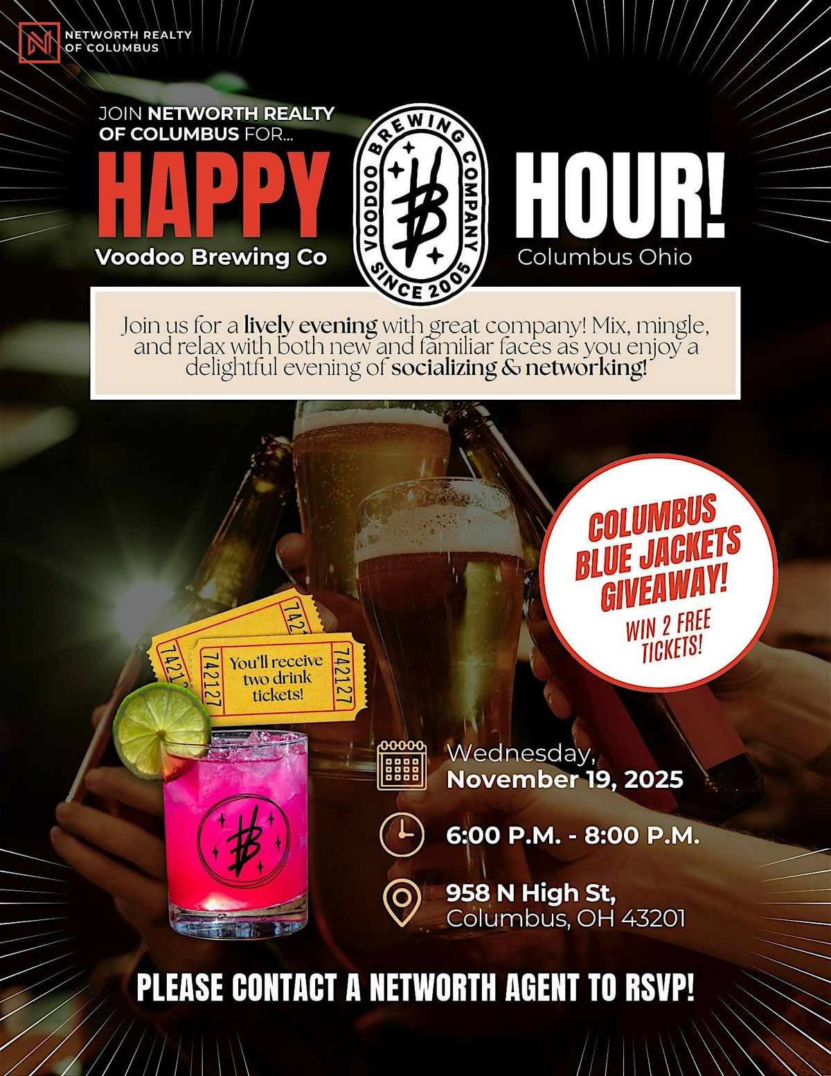 NetWorth Realty of Columbus Happy Hour