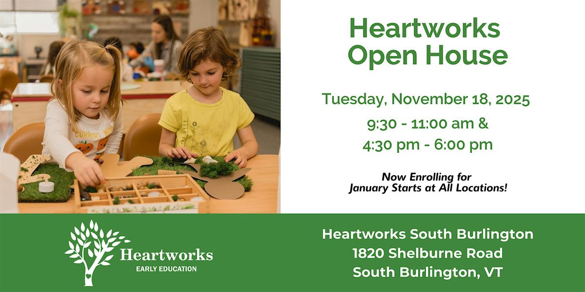 Heartworks Open House - Option 1