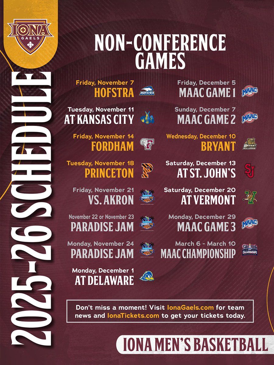 Iona Gaels vs. Bryant Bulldogs