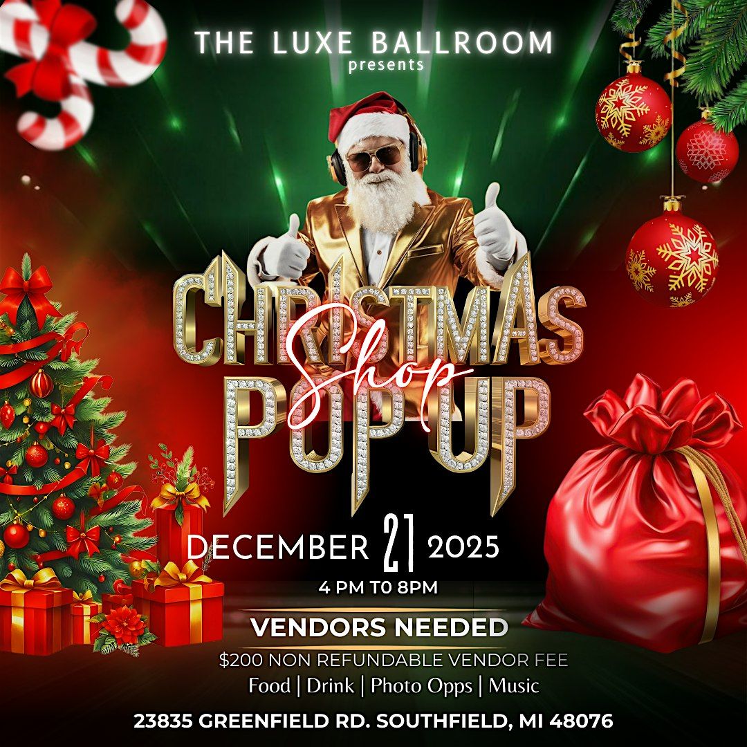 The Luxe Ballroom Holiday Marketplace