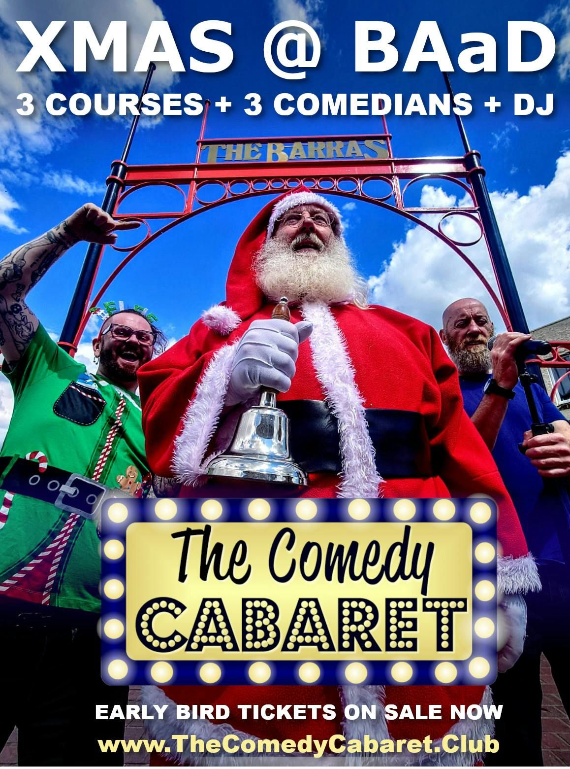 Glasgow Xmas Comedy Party Night at BAaD - Thursday 18th December