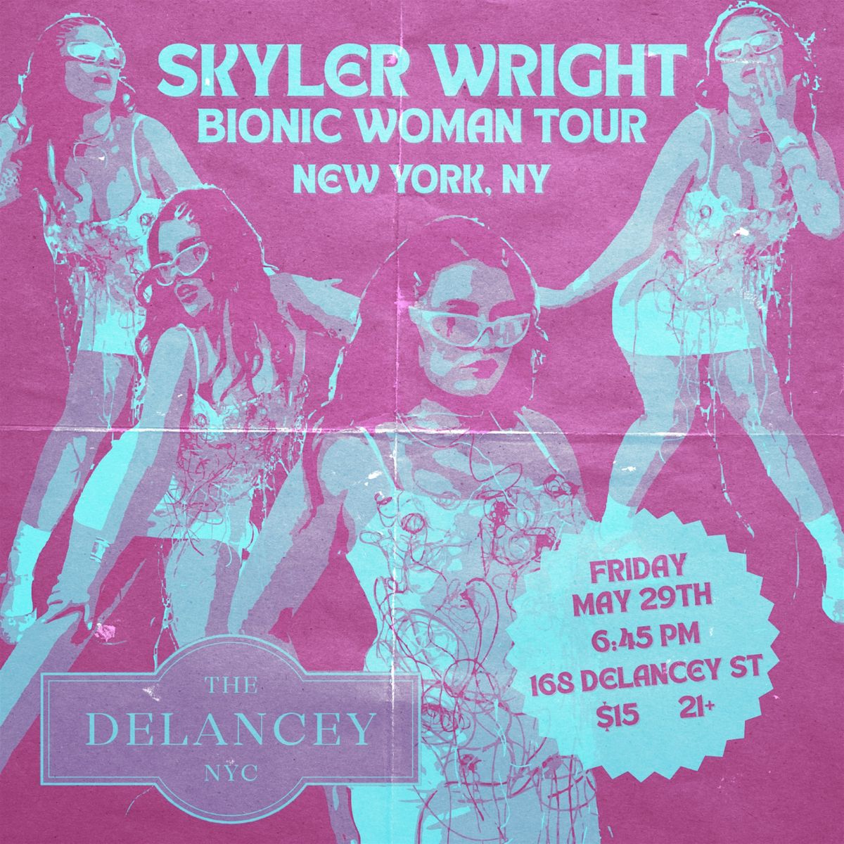 SKYLER WRIGHT: Bionic Woman Tour