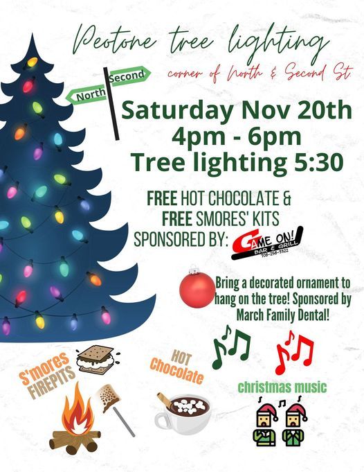 Peotone Tree Lighting