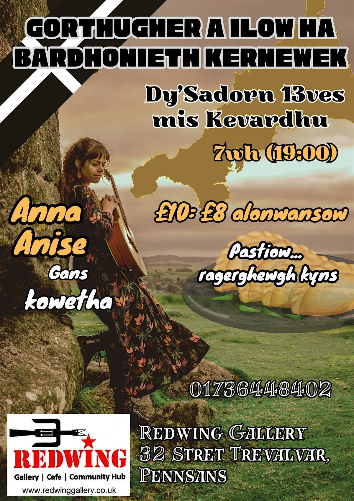 An Evening with Cornish Music & Poetry