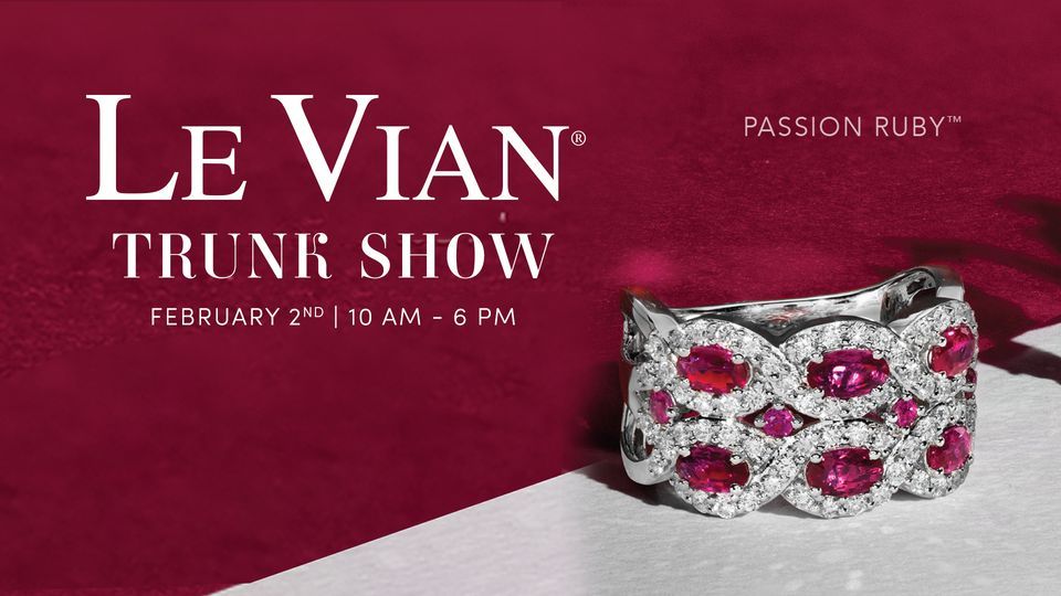 Le Vian Trunk Show Occasions Fine Jewelry, Midland, TX February 2, 2023