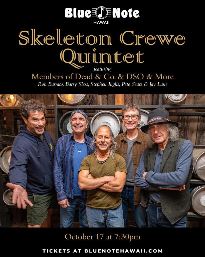 Skeleton Crewe Quintet at Blue Note Hawaii