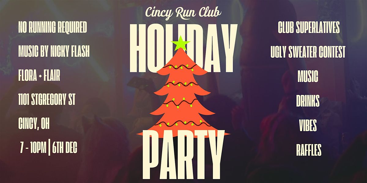 Running Around The Christmas Tree - CRC HOLIDAY PARTY