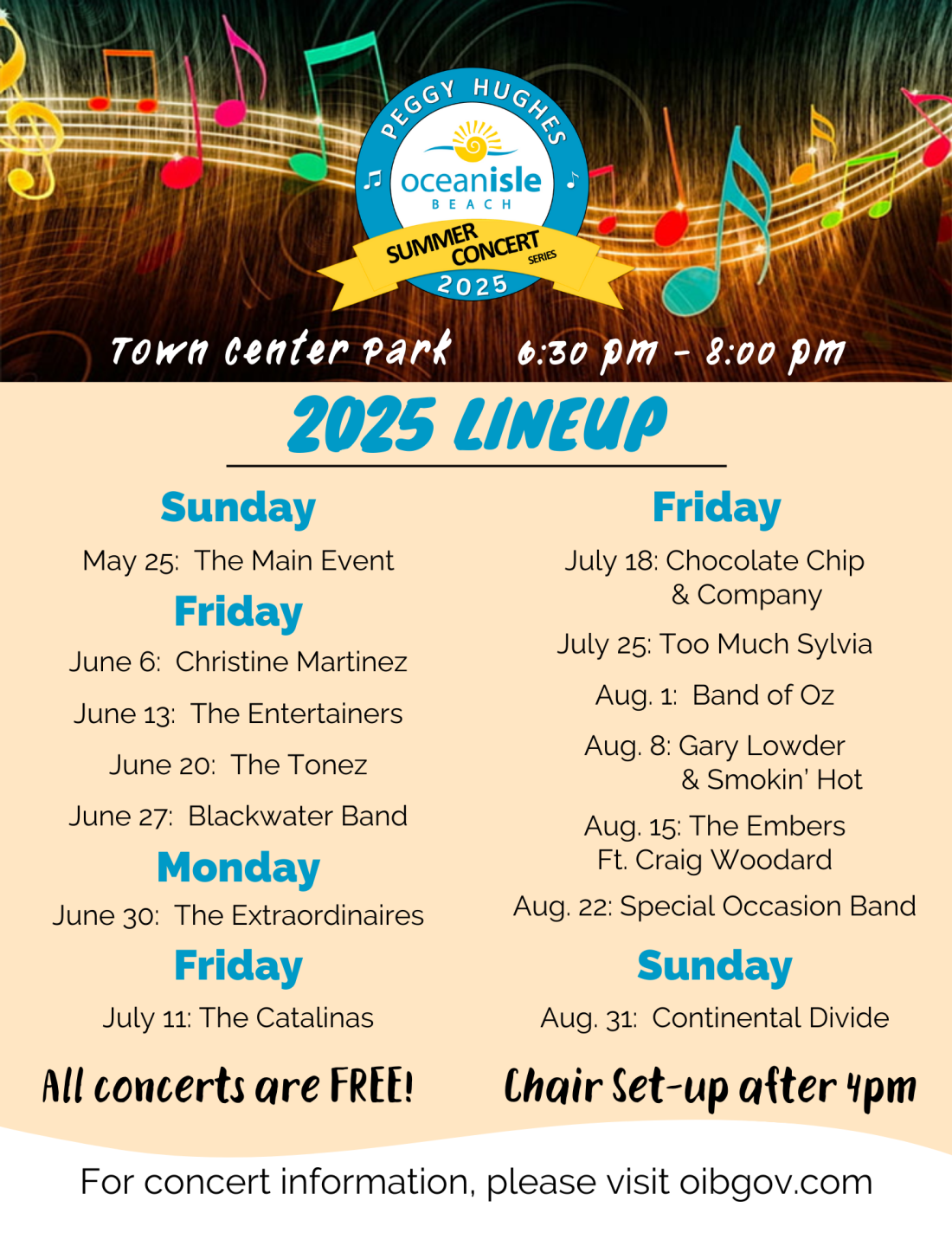 The Tonez at Blackmon Amphitheatre