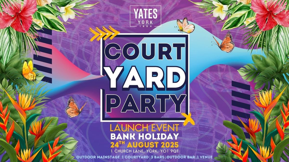 York's Courtyard Party Launch Event