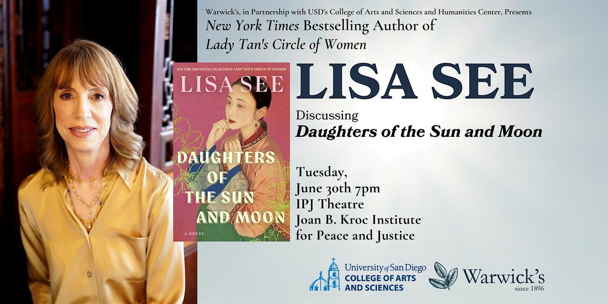 Lisa See discussing DAUGHTERS OF THE SUN & MOON