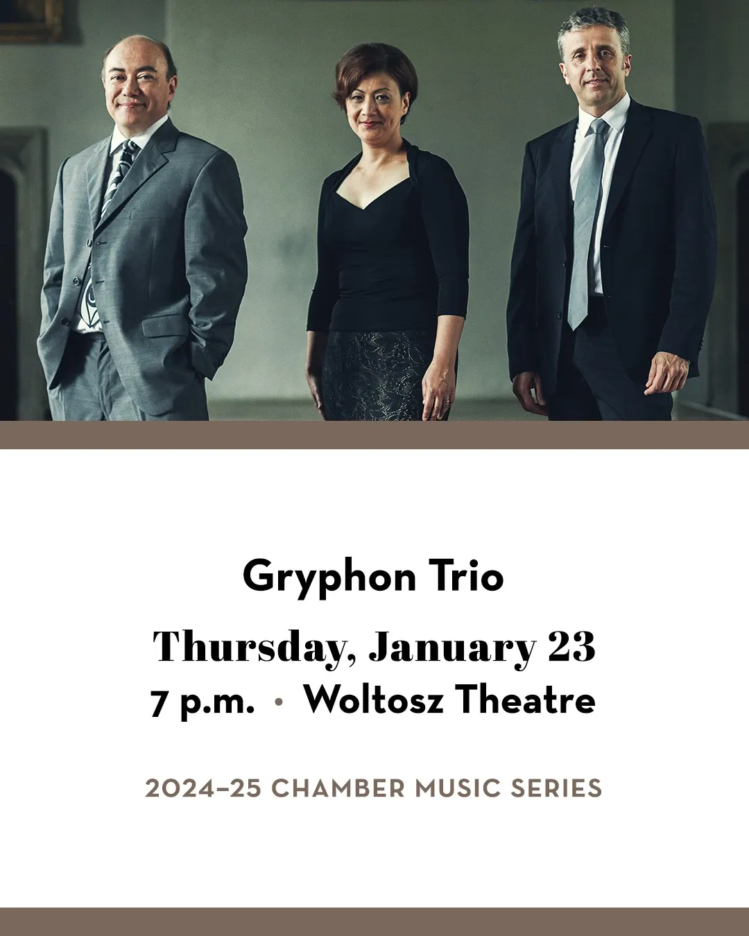 The Gryphon Trio at Kay Meek Centre