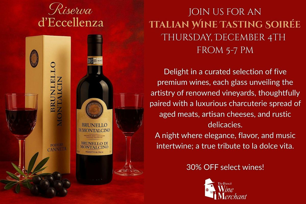 Italian Wine Tasting