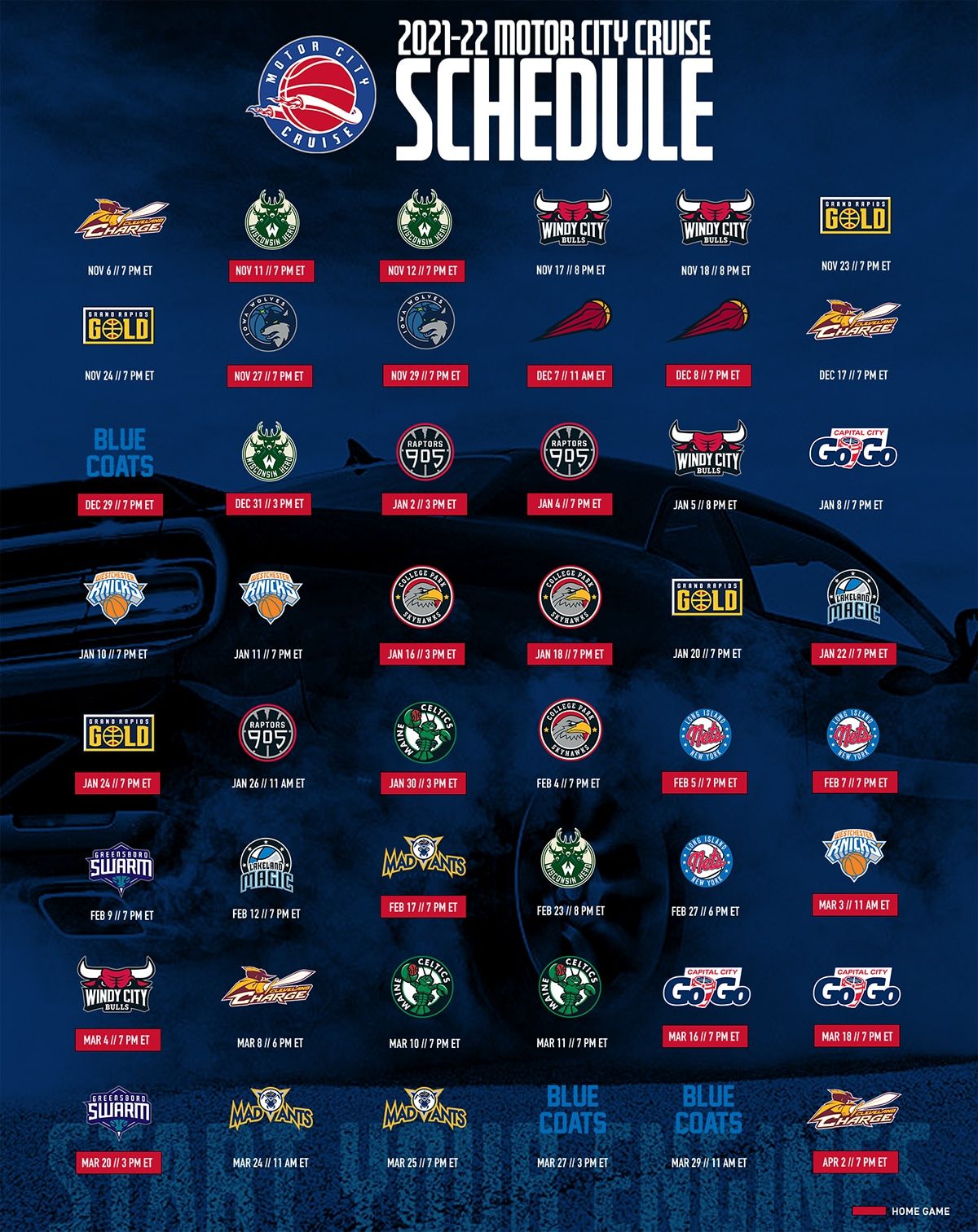 Capital City Go-Go vs. Delaware Blue Coats