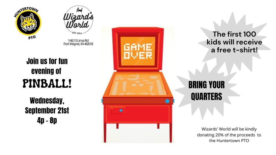 Pinball Event Fort Wayne Pinball September 21, 2022