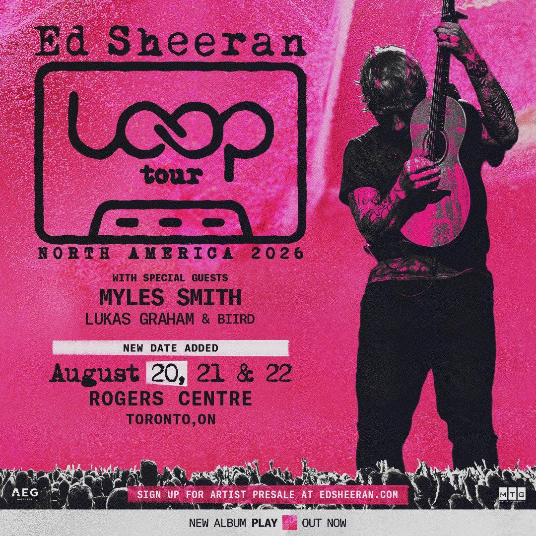 Ed Sheeran Myles Smith Lukas Graham & BIIRD