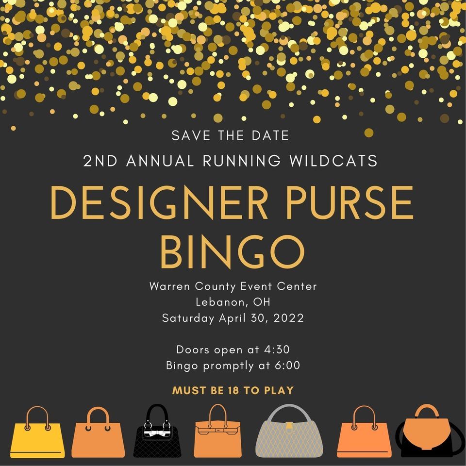 2nd Annual Running Wildcats Designer Purse Bingo!