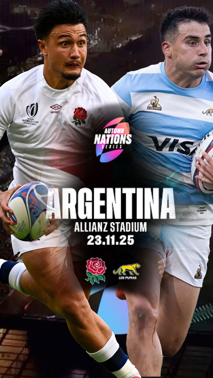 Autumn Rugby Internationals - England vs Argentina at Allianz Stadium Twickenham