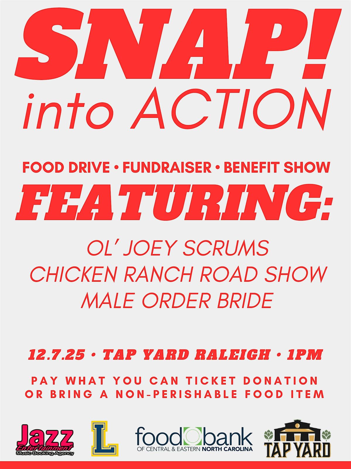 SNAP into Action Benefit Show