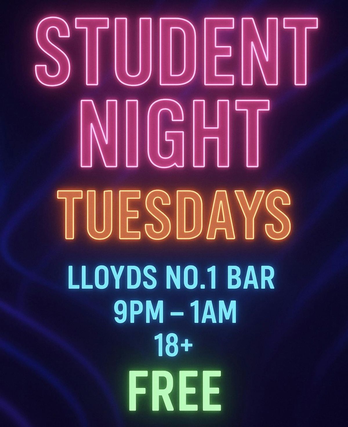Student night!! - Free freshers events