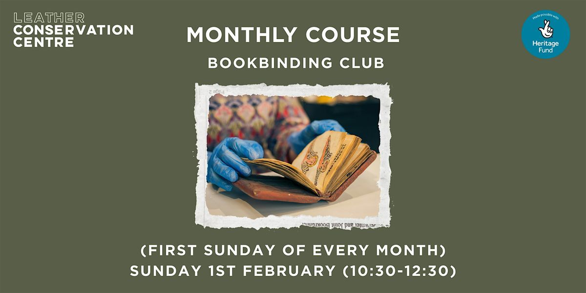 Bookbinding Club (Monthly Workshop)