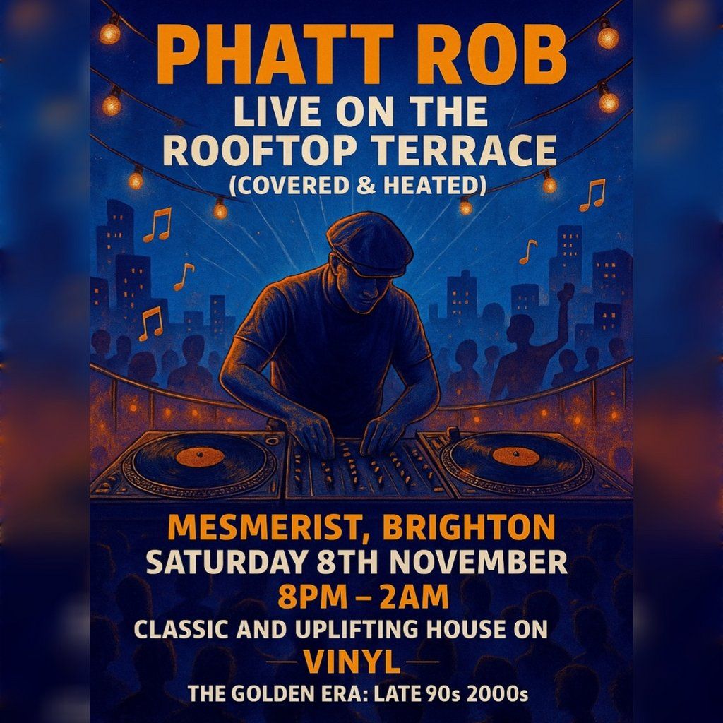 DJ Phatt Rob: Vinyl On the Roof!